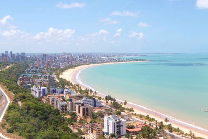 Hotel Caicara Joao Pessoa Bagian luar foto
